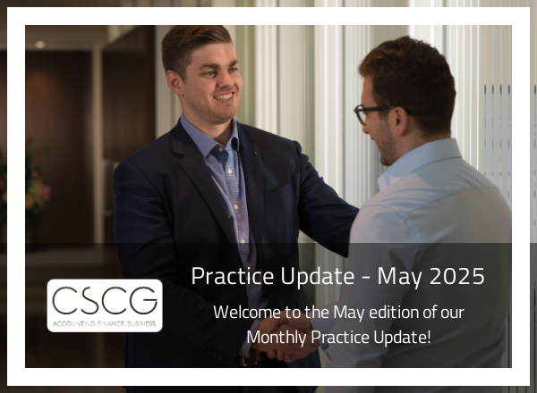 Practice Update - May 2025